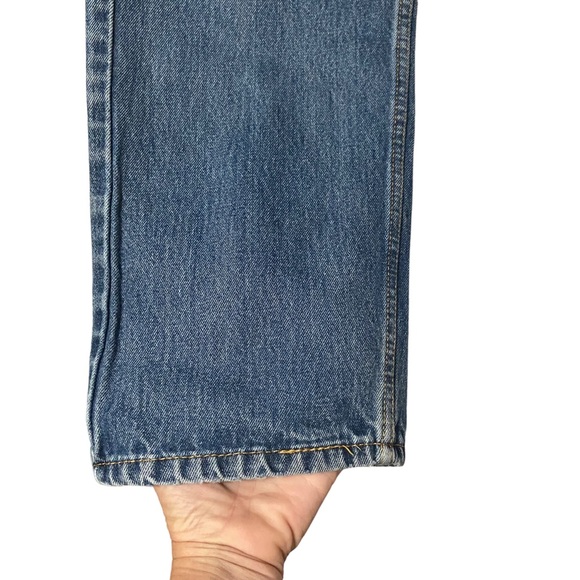 Levi’s 505 Regular Fit Straight Leg Jeans Blue - Picture 6 of 15